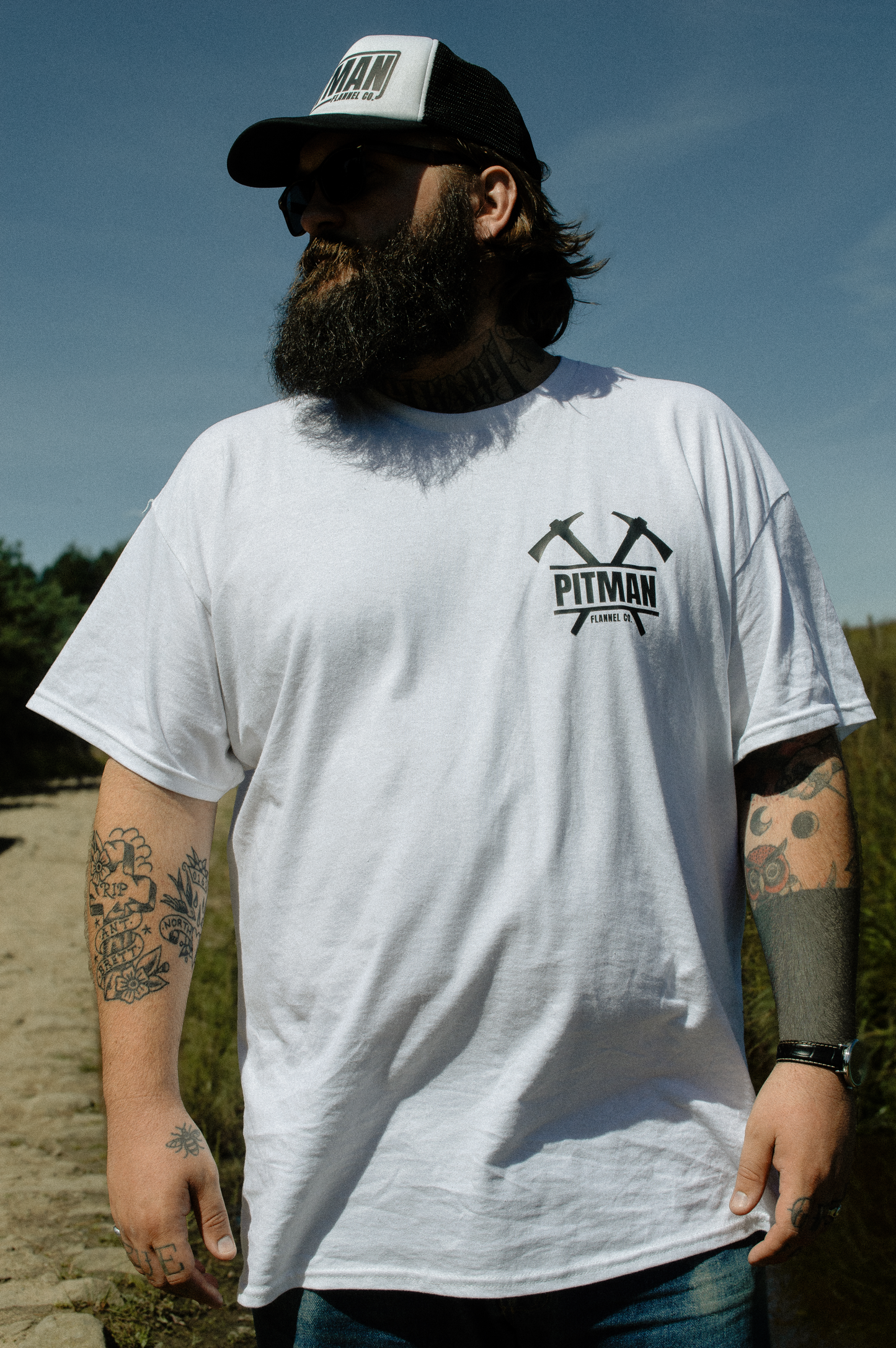 White Coalface T-Shirt