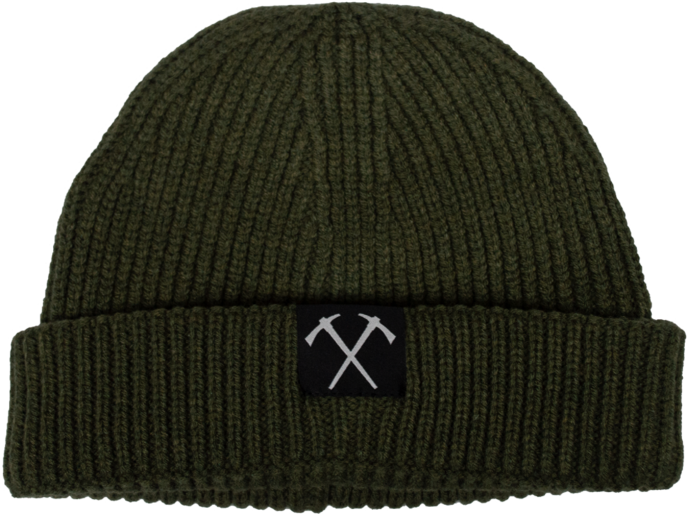 Olive Green Banksmen Beanie