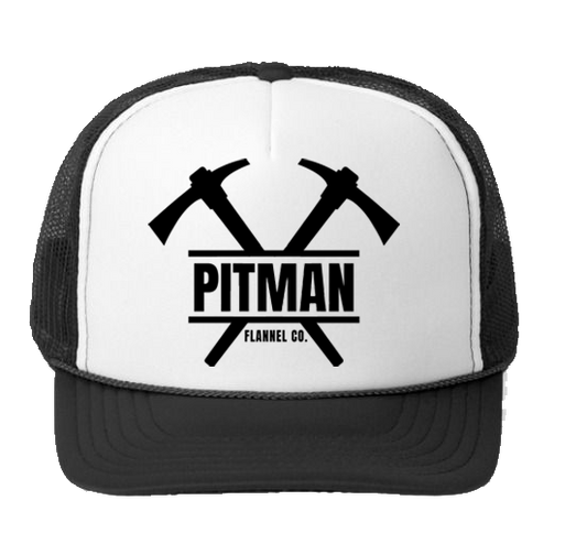 White Coalface Trucker